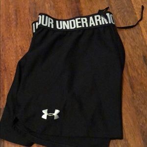 Under Armor short.